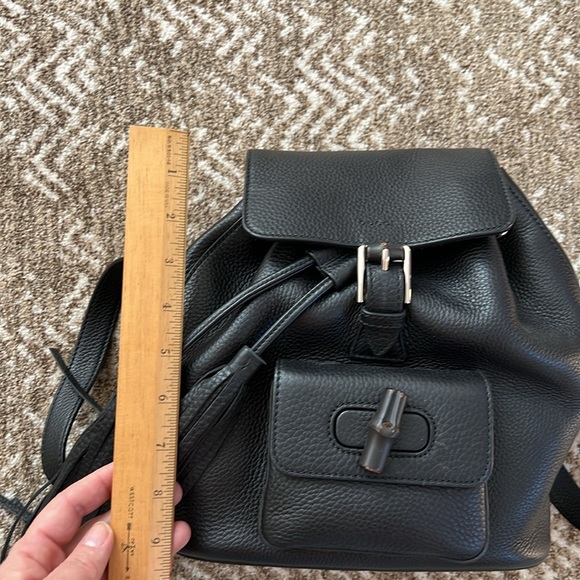 Black Gucci Backpack, like new, never used - Picture 7 of 7